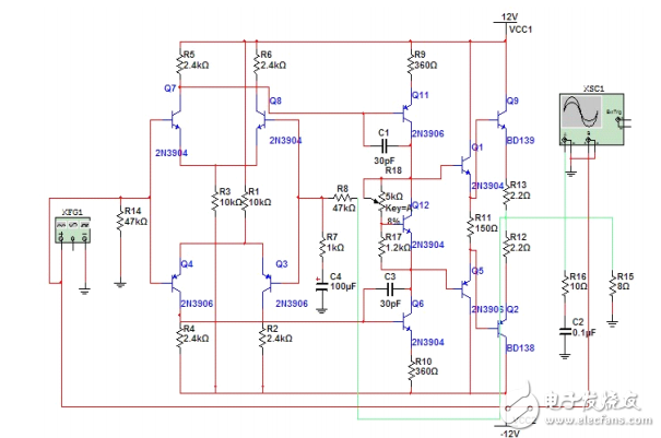 模電_音頻功放設(shè)計(jì)