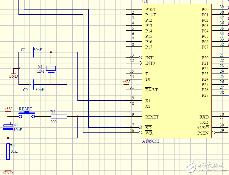 Protel99se課題設(shè)計電子時鐘