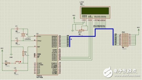 單片機定時器中斷程序