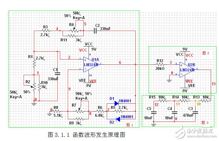 基于LM324的信號發(fā)生器的設計