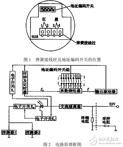 離子感煙探測器接口電路的結(jié)構(gòu)及工作原理解析