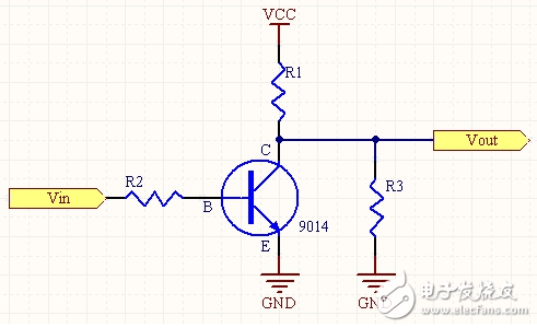 兩個(gè)9014三極管簡易開關(guān)電路分析