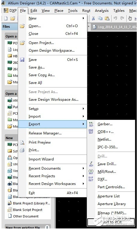 gerber文件轉(zhuǎn)pcb文件