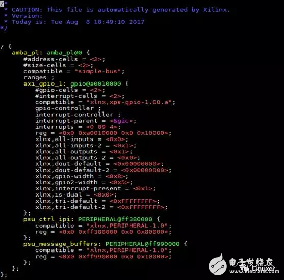 基于Xilinx Zynq UtralScale+(MPSoC)ZCU102嵌入式評估板實現(xiàn)多個UIO開發(fā)并完成測試的實驗