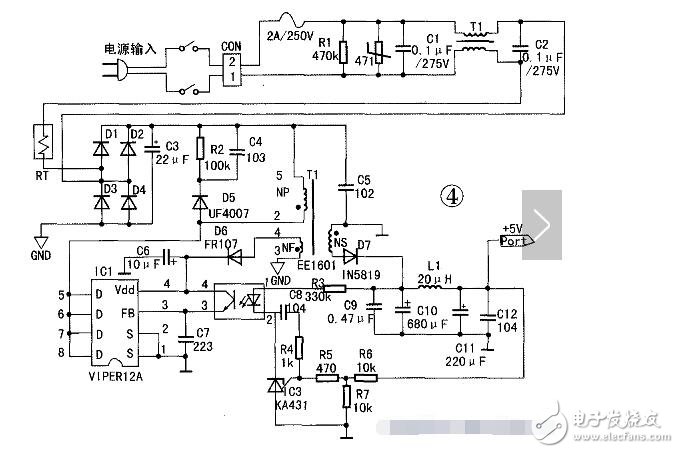 基于VIPER12A芯片設(shè)計的開關(guān)電源
