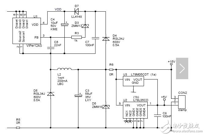 基于VIPER12A芯片設(shè)計的開關(guān)電源