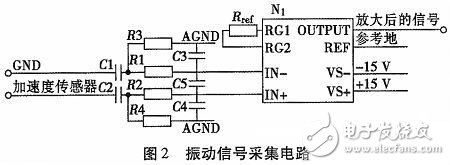隔離、放大電路的原理圖