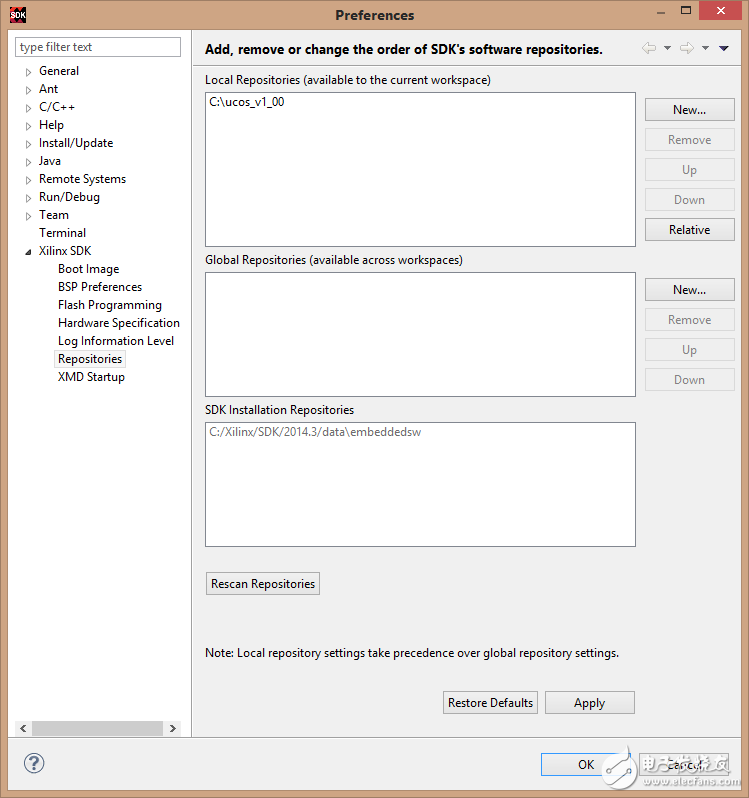 圖 - 賽靈思SDK庫首選項(xiàng)