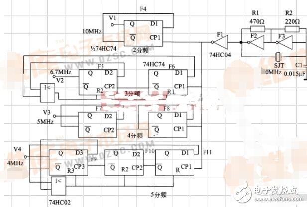 74hc74應用電路原理圖詳情解說
