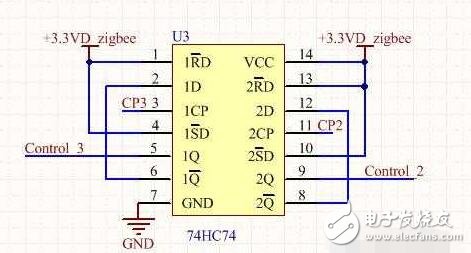 74hc74應用電路原理圖詳情解說