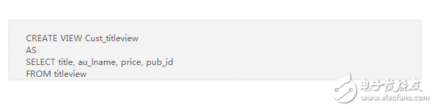 sql數(shù)據(jù)庫(kù)視圖的作用解析
