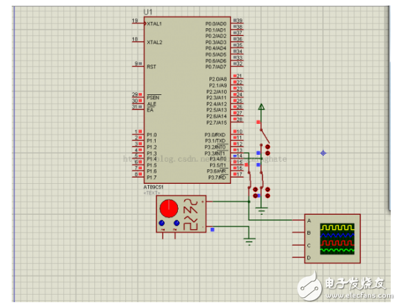 利用51系列單片機(jī)定時器功能實現(xiàn)測量脈沖寬度