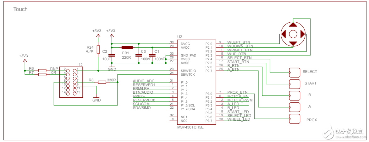支持觸覺的游戲控制器設(shè)計(jì)原理圖分享
