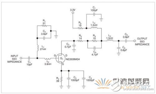 一款超低噪聲S頻段放大器的設(shè)計(jì)