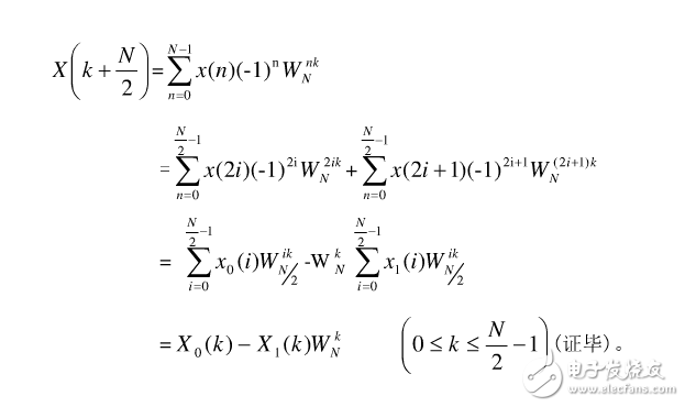 基2與基4時(shí)分FFT算法淺析及其比較