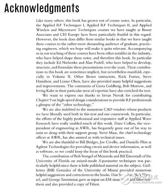 現(xiàn)代無線系統(tǒng)射頻電路實用設計