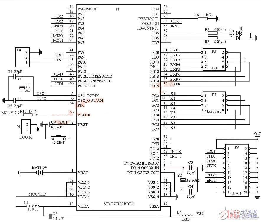 基于STM32F103和nRF24L01的近程無線數(shù)傳系統(tǒng)設(shè)計(jì)