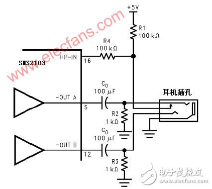 耳機功放電路圖原理介紹