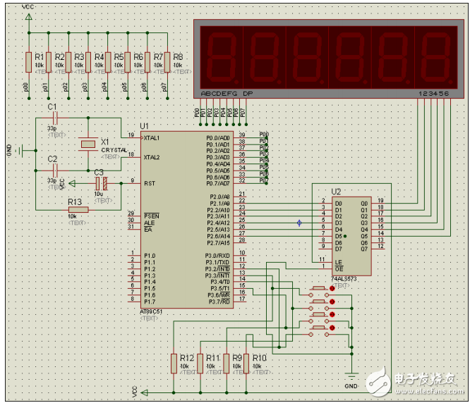 基于STC89C51單片機帶整點報時與鬧鐘功能的數(shù)字鐘設(shè)計