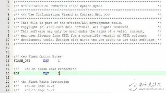 STM32代碼進行讀保護功能