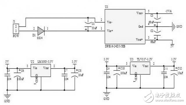 電源供電部分設計電路