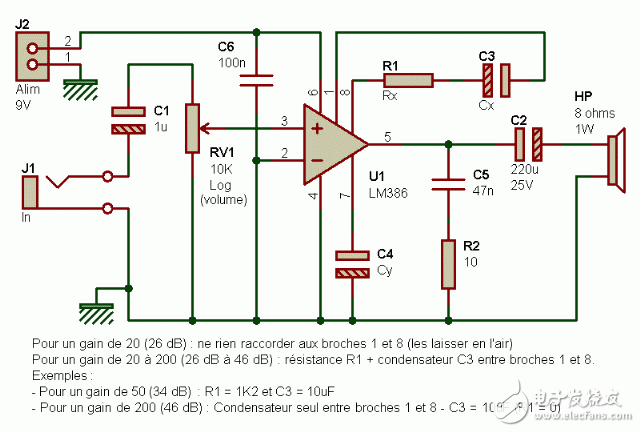 基于LM386的紅外耳機電路設(shè)計