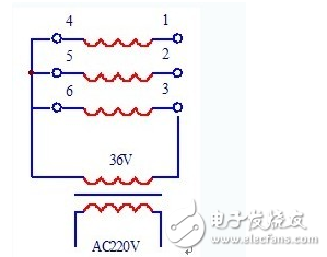 三相異步電動(dòng)機(jī)繞組接線圖和首末端判斷方法圖解