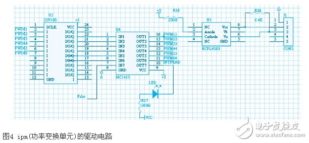 基于dsp的交流調(diào)速系統(tǒng)硬件接口電路設計的方法