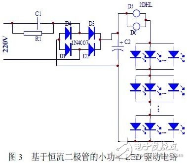 LED連接方式與恒流二極管的小功率LED驅(qū)動(dòng)電路設(shè)計(jì)的詳細(xì)方法分析