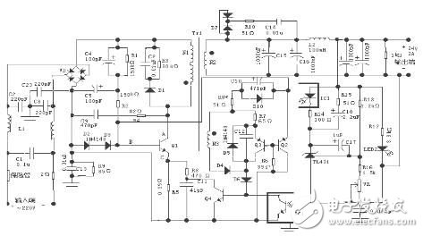 圖2   開關電源電路圖
