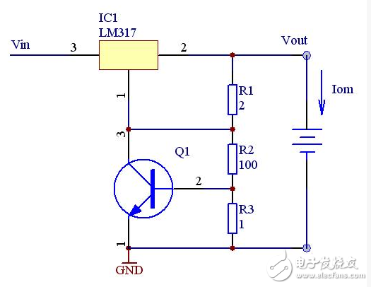 lm317應(yīng)用電路圖匯總（集成電路、擴流電路、穩(wěn)壓電路）