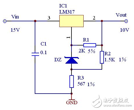 lm317應(yīng)用電路圖匯總（集成電路、擴流電路、穩(wěn)壓電路）