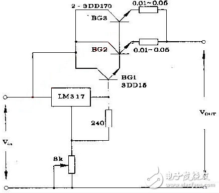 lm317應(yīng)用電路圖匯總（集成電路、擴(kuò)流電路、穩(wěn)壓電路）