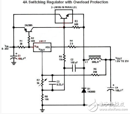 lm317應(yīng)用電路圖匯總（集成電路、擴(kuò)流電路、穩(wěn)壓電路）