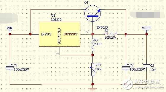 lm317應(yīng)用電路圖匯總（集成電路、擴(kuò)流電路、穩(wěn)壓電路）