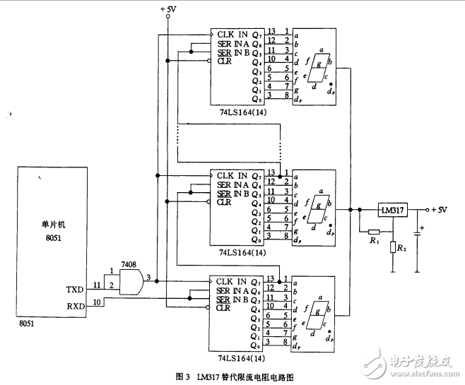 LM317集成穩(wěn)壓電路在LED顯示電路中的應(yīng)用