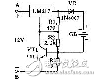 LM317穩(wěn)壓器的限流保護電路