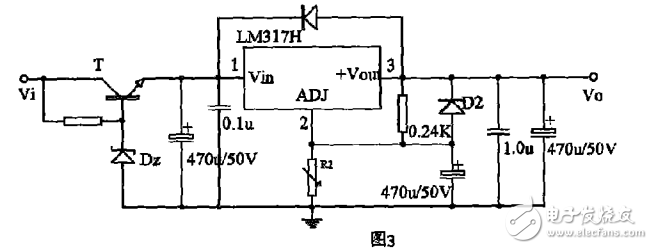 簡單分析LM317制作家用高品質(zhì)穩(wěn)壓電源電路應(yīng)用