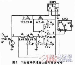 壓控電壓源型濾波電路設(shè)計(jì)