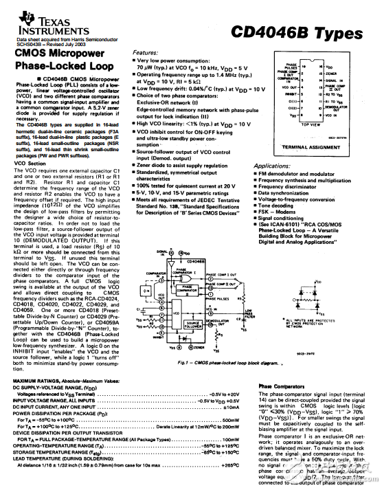 cd4046b詳細資料對學(xué)習(xí)很有幫助