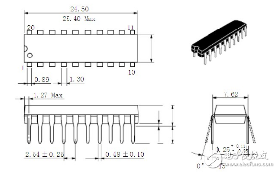 74hc573使用方法(74hc573引腳圖及功能_工作原理_封裝尺寸及應(yīng)用電路)