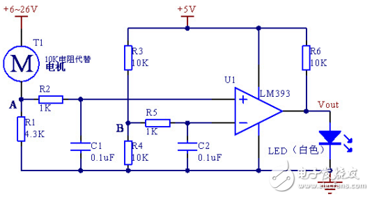 雙路差動比較器lm393中文資料_工作原理_內(nèi)部結(jié)構(gòu)及應(yīng)用電路