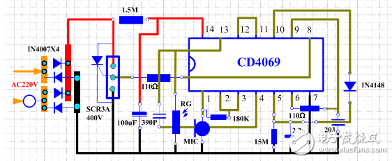 cd4069中文資料詳解（cd4069引腳圖及功能_工作原理_內(nèi)部結(jié)構(gòu)及應(yīng)用電路）