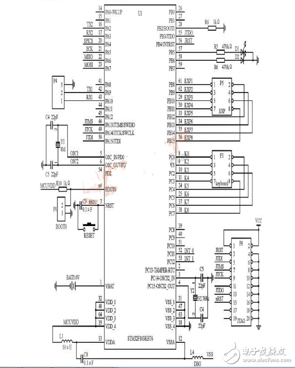 基于STM32F103和nRF24L01的近程無線數(shù)傳系統(tǒng)設(shè)計(jì)