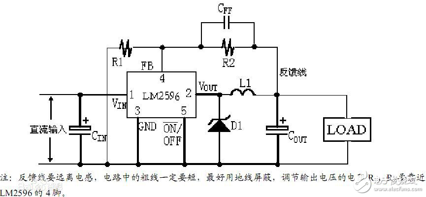 lm2596輸入電壓范圍及使用方法