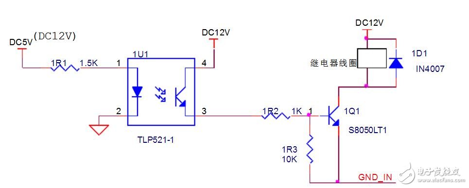 光耦驅(qū)動(dòng)繼電器電路圖大全（光電耦合器/ULN2803 /開(kāi)關(guān)電路）