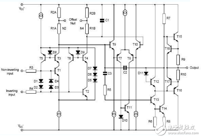 Op07中文資料匯總_Op07引腳圖及功能_工作原理_特性參數(shù)及典型應(yīng)用電路