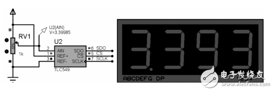 基于TLC549數(shù)字電壓表的設(shè)計(jì)
