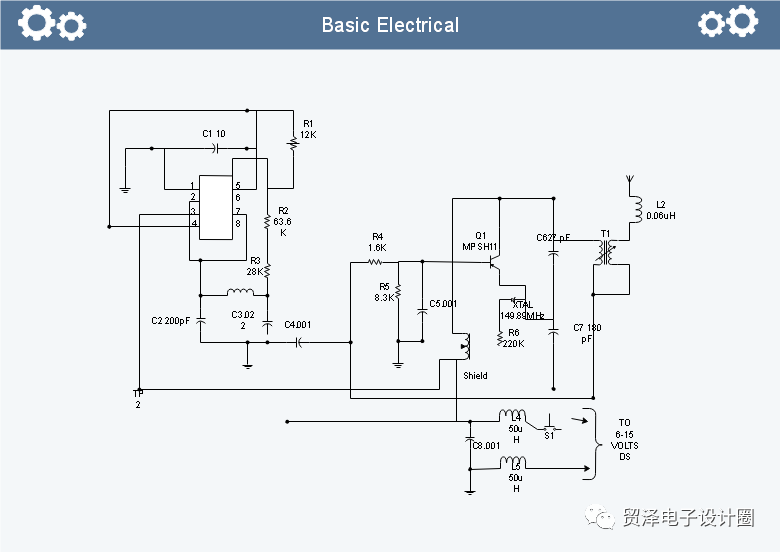 億圖圖示符號庫教程：學(xué)會電路圖繪制與電子元件布局