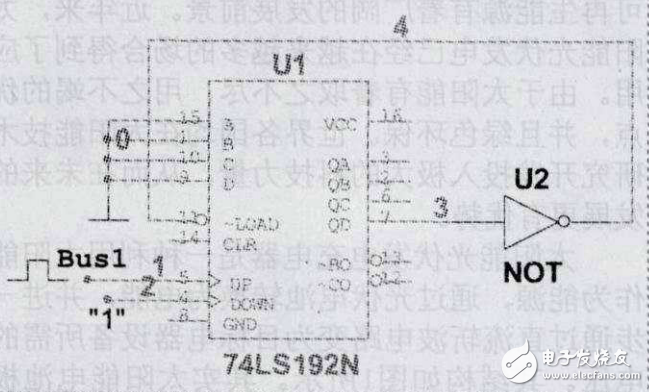 基于74LS192的任意進(jìn)制計(jì)數(shù)器的設(shè)計(jì)